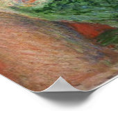 Renoir Jean Samary in einem Necked Dress Poster (Ecke)