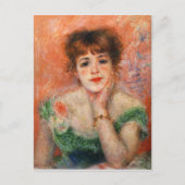 Renoir Jean Samary in einer Postkarte mit einem na (Vorderseite)