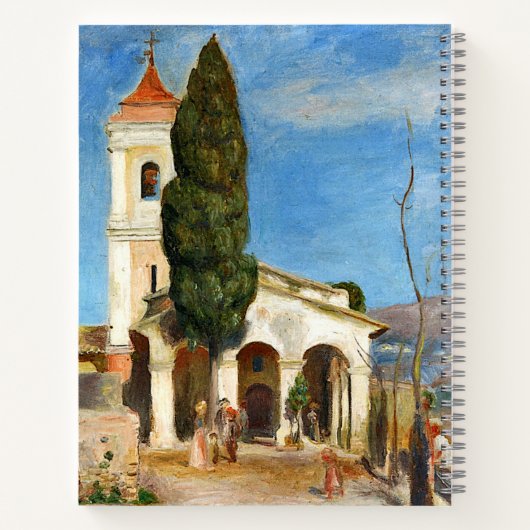Renoir - Kapelle unserer Schutzdame Notizblock (Rückseite)