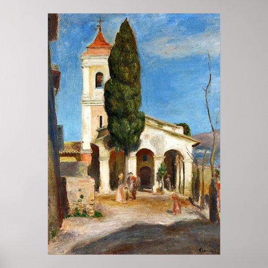 Renoir - Kapelle unserer Schutzdame Poster (Vorne)