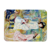 Renoir - Kinder an der Küste, Guernsey Magnet (Horizontal)