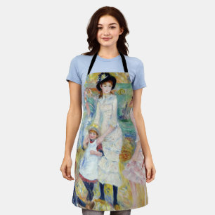 Renoir - Kinder an der Küste, Guernsey Schürze