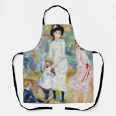 Renoir - Kinder an der Küste, Guernsey Schürze (Vorderseite)