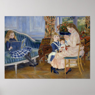 Renoir - Kindernachmittag in Wargemont Poster