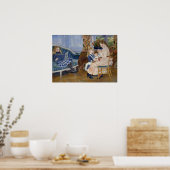 Renoir - Kindernachmittag in Wargemont Poster (Küche)