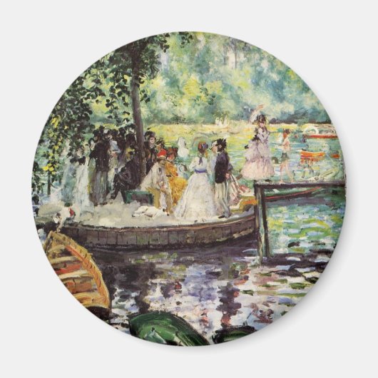 Renoir: La Grenouillere Magnet (Vorne)