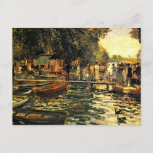 Renoir - La Grenouillere Postkarte