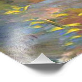 Renoir - Lakeside, Landschaftsmalerei Fotodruck (Ecke)