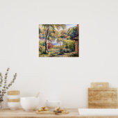 Renoir - Landschaft Cagnes Poster (Küche)