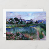 Renoir - Landschaft Feiertagskarte (Vorne/Hinten)
