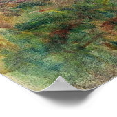 Renoir - Landschaft mit Frauen 1918 Poster (Ecke)