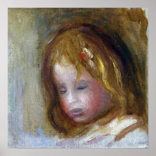 Renoir - Leiter eines Kindes Poster (Vorne)