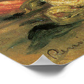Renoir Les Rose Fine Art Poster oder Print (Ecke)