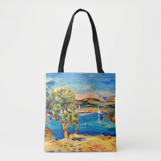 Renoir - L'Estaque, berühmtes Bild, Tasche (Vorderseite)
