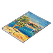 Renoir - L'Estaque, schöne Landschaftsmalerei  Notizblock (Linke Seite)