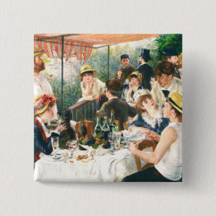 Renoir Luncheon des Party Renoir Button
