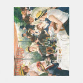 Renoir Luncheon des Party Renoir Fleecedecke (Vorderseite)