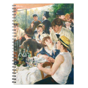 Renoir Luncheon des Party Renoir Notizblock