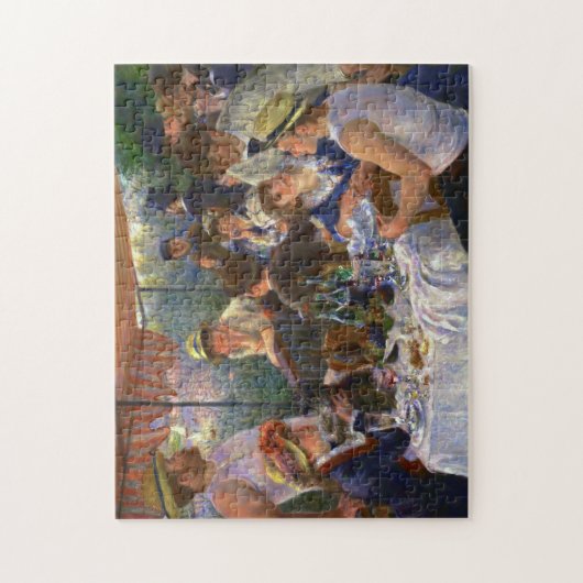 Renoir Luncheon of the Boating Party Kunst, Dichtu Puzzle (Vertikal)