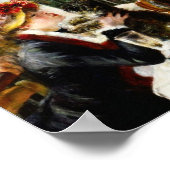 Renoir Luncheon of the Boating Party Poster (Ecke)