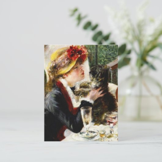 Renoir Luncheon of the Boating Party Postkarte (Stehend Vorderseite)