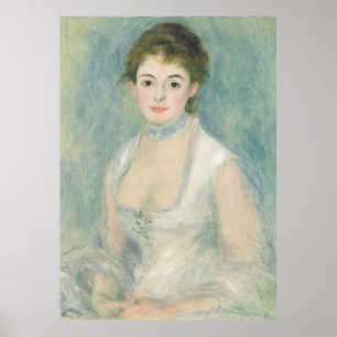 Renoir Madame Henriot Portrait Poster