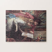 Renoir: Mädchen am Klavier Puzzle (Horizontal)