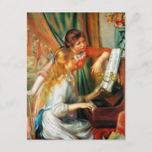 Renoir Mädchen an den Einladung