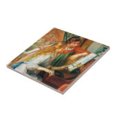 Renoir Mädchen an der Klavier-Fliese Fliese (Seite)