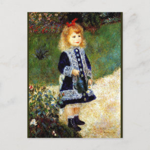 Renoir - Mädchen mit einer Wasserdose, Postkarte