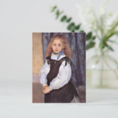 Renoir - Mademoiselle Legrand Postkarte (Stehend Vorderseite)