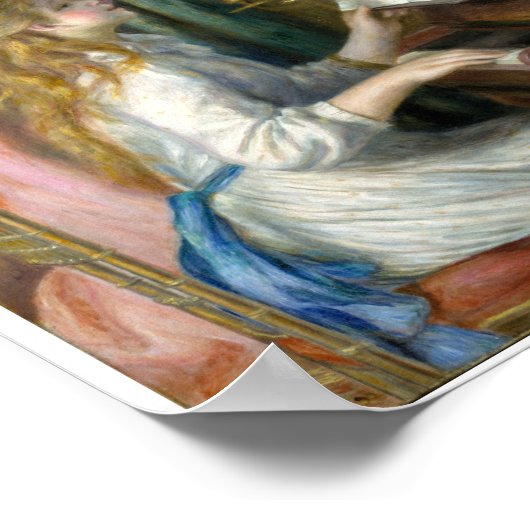Renoir Malerei. Poster (Ecke)