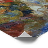 Renoir - Marie-Therese Durand-Ruel Sewing 1882 Poster (Ecke)