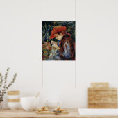 Renoir - Marie-Therese Durand-Ruel Sewing 1882 Poster (Küche)
