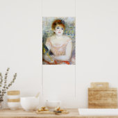 Renoir - Miss Jeanne Samary Poster (Küche)