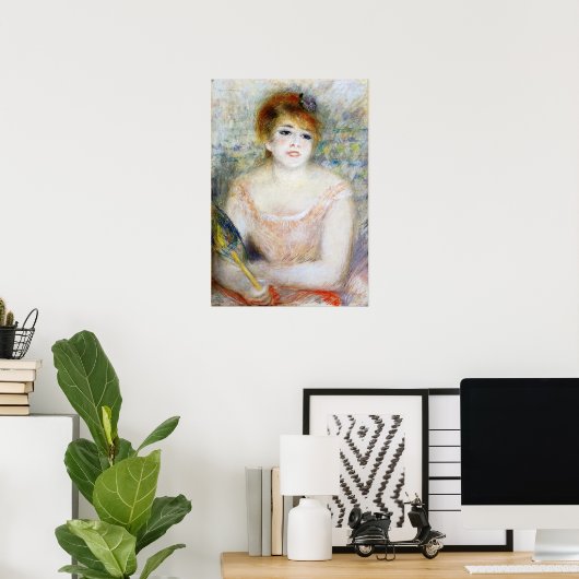 Renoir - Miss Jeanne Samary Poster (Heimbüro)
