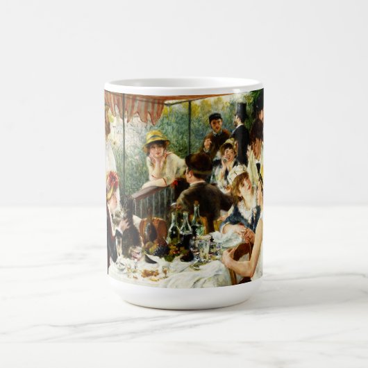 Renoir Mittagessen der Bootfahrt-Party-Tasse Kaffeetasse (Mittel)