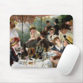 Renoir: Mittagessen des Bootfahrt-Party Mousepad (Mit Mouse)