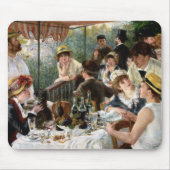 Renoir: Mittagessen des Bootfahrt-Party Mousepad (Vorne)
