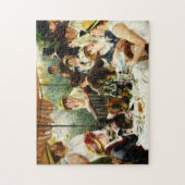 Renoir Mittagessen des Bootfahrt-Party Puzzle (Vertikal)