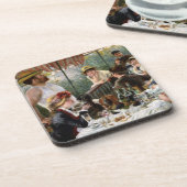 Renoir: Mittagessen des Bootfahrt-Party Untersetzer (Linke Seite)