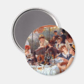 Renoir: Mittagessen im Party Magnet (Vorderseite/Rückseite)