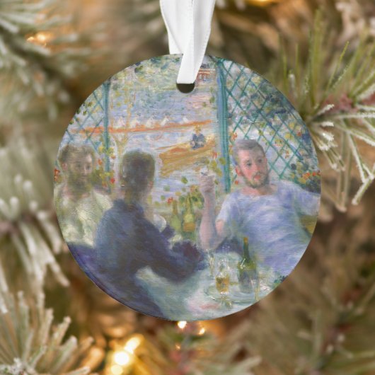 Renoir Mittagessen im Restaurant Fournaise Rowers Ornament (Baum)