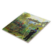 Renoir, Monet Painting in seinem Garten in Argente Fliese (Seite)
