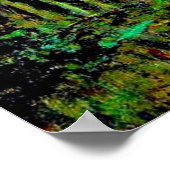 Renoir - Monetmalerei in Seinem Garten Poster (Ecke)