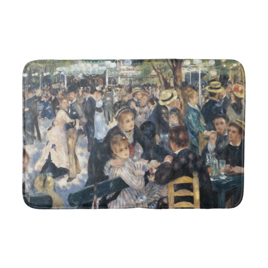 Renoir Moulin Dance Galette Party Badematte (Vorderseite)
