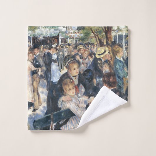 Renoir Moulin Dance Galette Party Badhandtuch Set (Waschlappen)