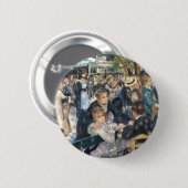 Renoir Moulin Dance Galette Party Button (Vorne & Hinten)