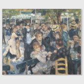 Renoir Moulin Dance Galette Party Geschenkpapier (Flach)