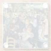 Renoir Moulin Dance Galette Party Glasuntersetzer (Rückseite)